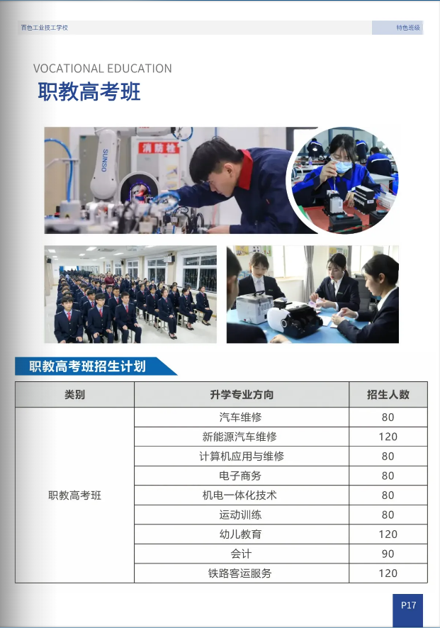 職教高考招生計劃