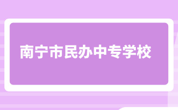 南寧市民辦中專學校有哪些在招生？