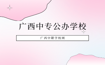 廣西中專學(xué)校有哪些學(xué)校公辦學(xué)校？
