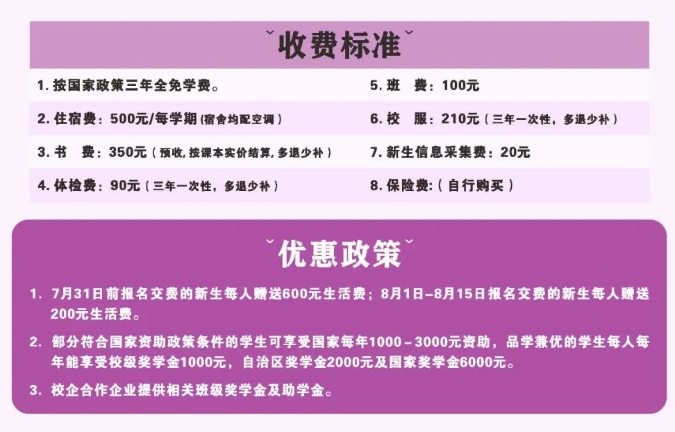 廣西二輕工業管理學校2025年招生簡章